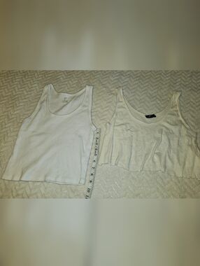 Cotton Tank Tops - Set of 2
